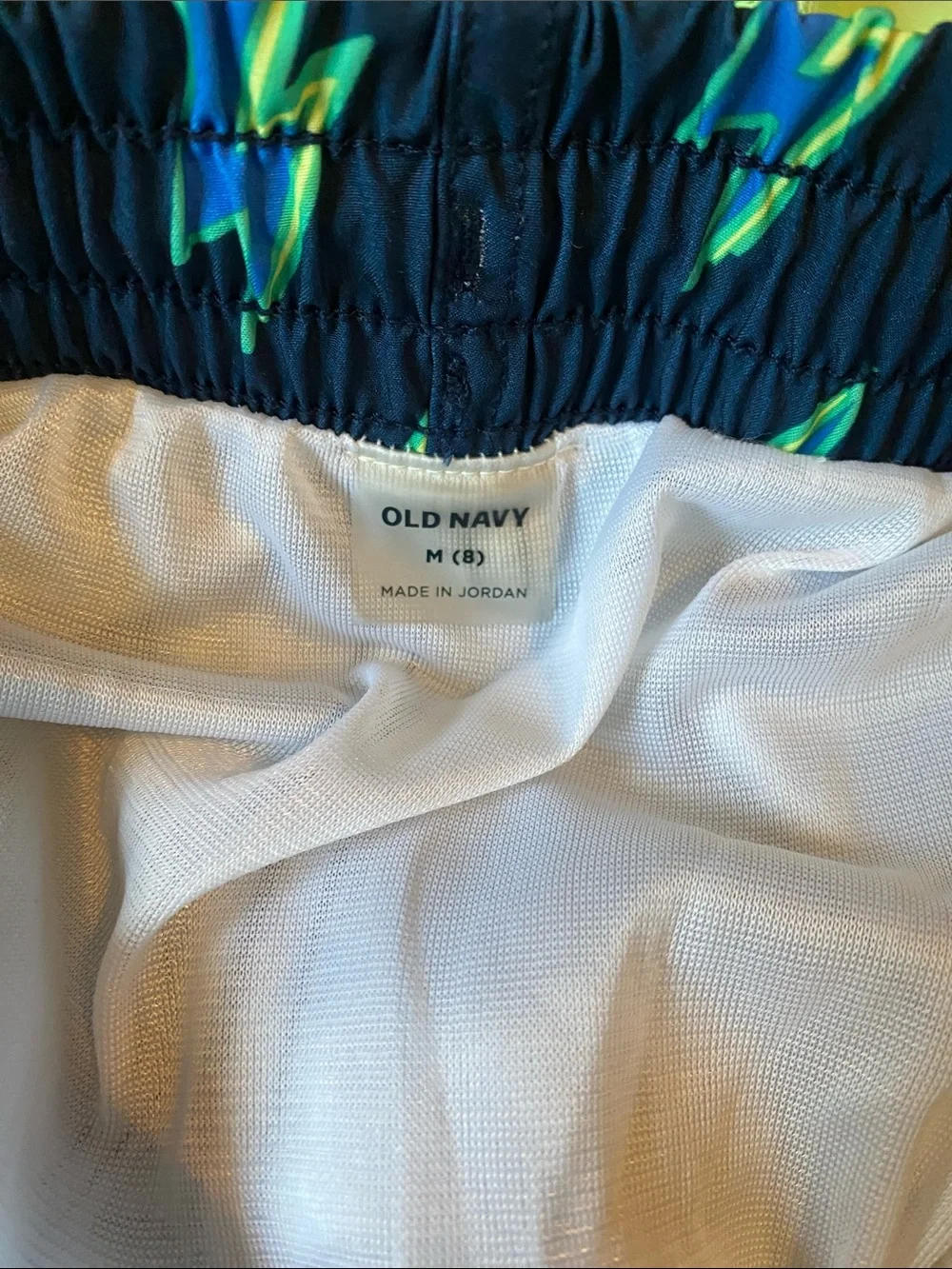 Boys Swim trunks and rash guard